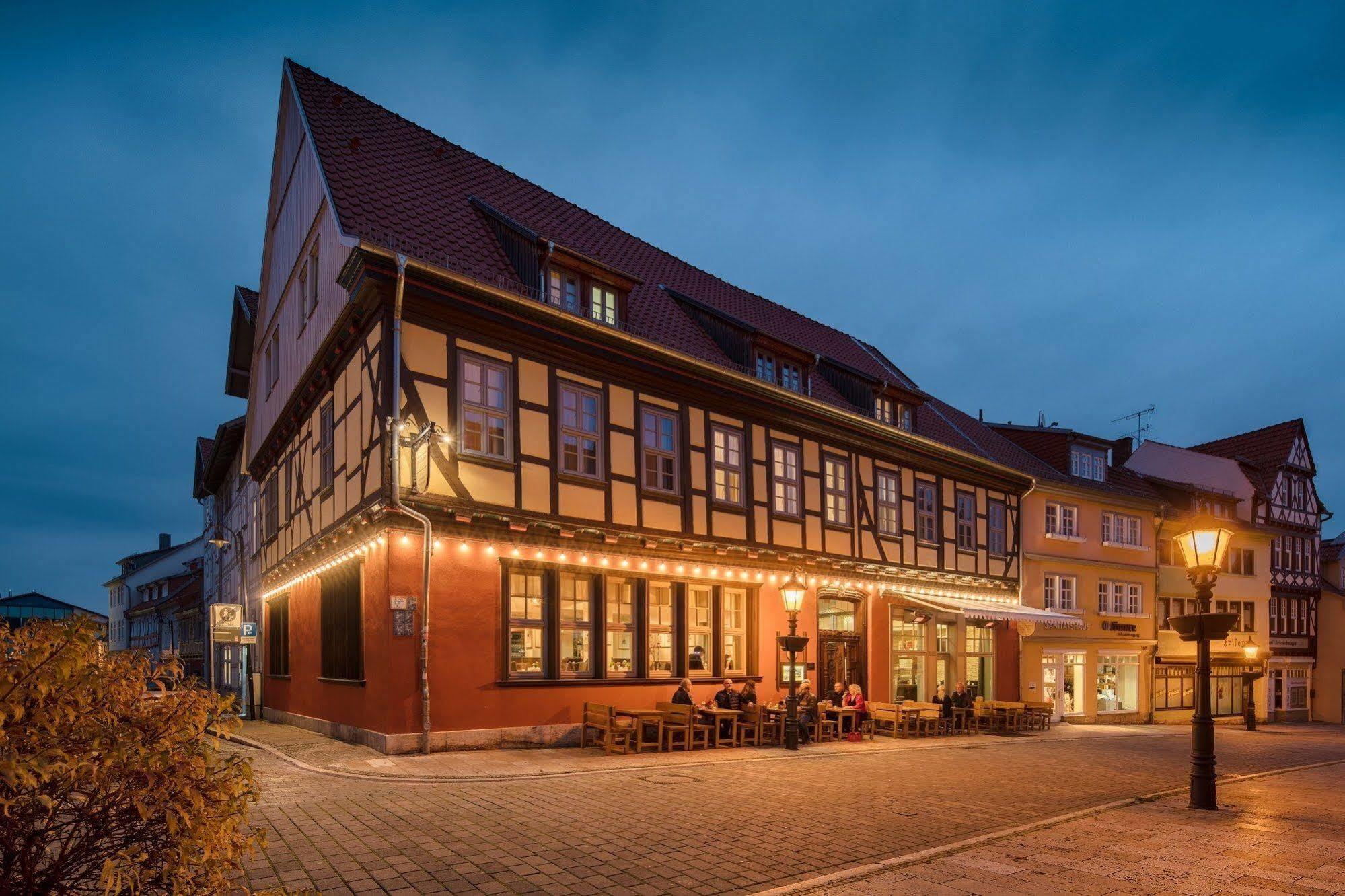 Muehlhaeuser Hof Und Stadtmauer Hotel Mühlhausen Buitenkant foto